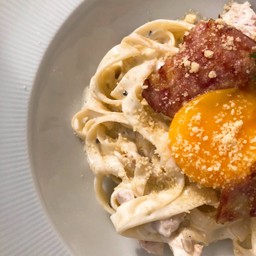 Twisted carbonara