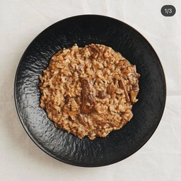 Porcini Risotto Truffle Sauce