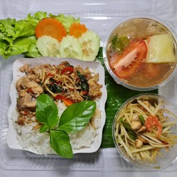 ข้าวผัดฉ่าหมู
