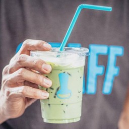 •Ice Matcha Green tea