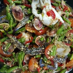 ตำถั่วทะเลรวมมิต