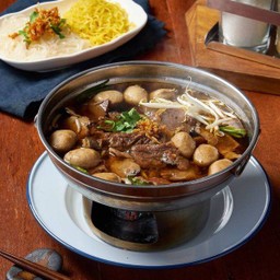 เกาเหลาเนื้อรวมหม้อไฟ เน้นๆเนื้อแน่น