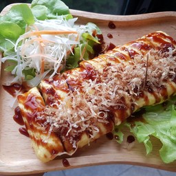 ไข่ม้วนเกาหลีห่อชีส