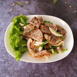 ยำขาหมูยัดไส้