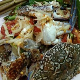 ยำมะม่วงปูม้า