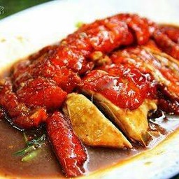 เป็ดย่างจานใหญ่