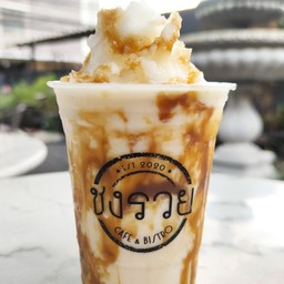 นมสดน้ำผึ้ง ปั่น