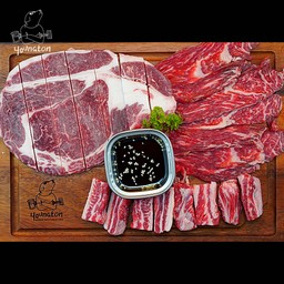 ชุดรวมเนื้อสันในกระดูก + บังลม+ร่องศี่โครง