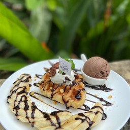 ครอฟเฟิลบานาน่าช็อกโก้