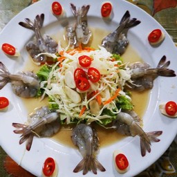 กุ้งแช่น้ำปลา