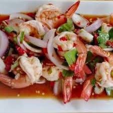 ยำกุ้งสุก