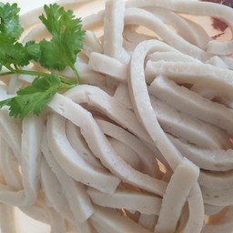 เส้นปลา เยาวราช แช่แข็ง 450 กรัม ไร้สารบอแรกซ์