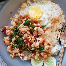 ข้าวกะเพราไก่