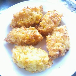 ข้าวโพดทอด