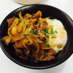 ข้าวหมูผัดซอสเทอริยากิ