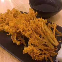 เห็ดเข็มทองทอด