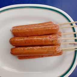 ไส้กรอกไก่กระเพรา