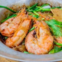กุ้งอบวุ้นเส้น
