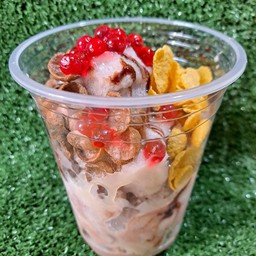 ปังเย็นโอวัลตินนมสด