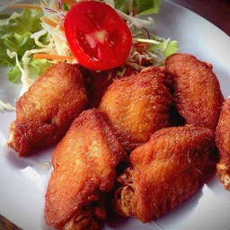 ปีกไก่ไวน์แดง
