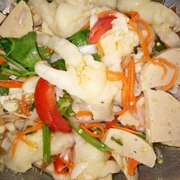 ยำ หมูยอ-เล็บมือนาง