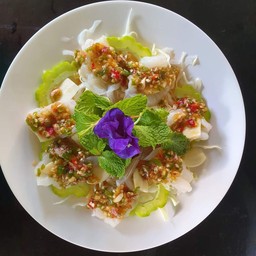 กุ้งแช่น้ำปลา