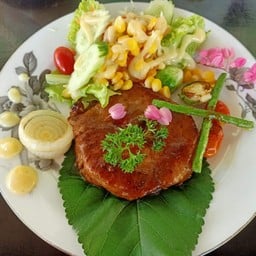 สเต๊กหมู พริกไทดำ