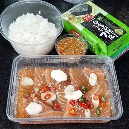 ปลาเซลมอนดองซีอิ้ว