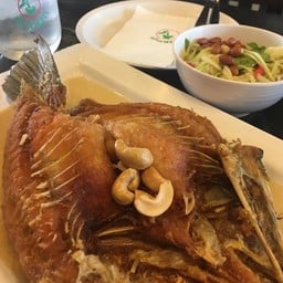 ปลากระพง ทอดน้ำปลา