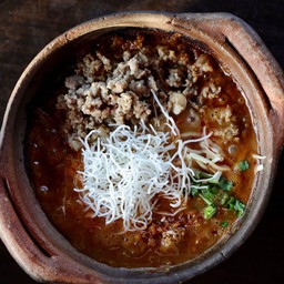 โจ๊กเนื้อต้มยำ