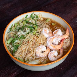 ขนมจีนซั่วปลาร้า (กุ้ง)