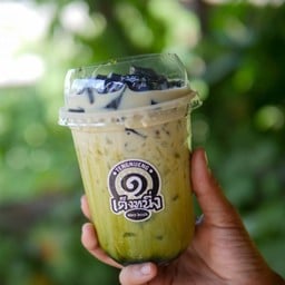 เฉาก๊วยคาราเมลชาเขียว 22 oz.