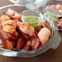 ปลาหมึกไข่ อินทรีย์แดดเดียวทอด เรไรนิมิตใหม่