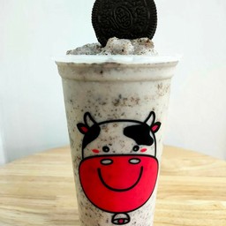 นมหมีโอริโอ้ปั่น