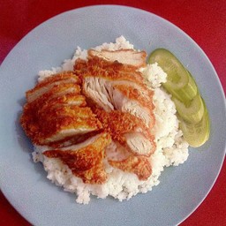 ข้าวไก่ทอด