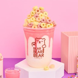 นมหมีปั่น เรนโบว์