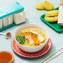 บะหมี่เบตงไก่แดง