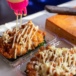 ไก่กรอบซอสครีมมะนาว