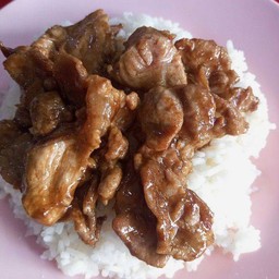 ข้าวหมูหวาน