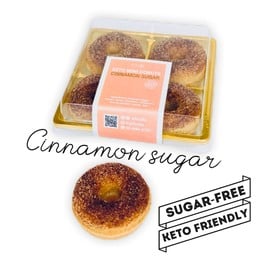 โดนัท คีโต 4 ชิ้น รสซินนามอน