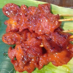 ไก่ย่างแดง.  โบราณ
