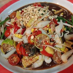 ตำไก่โอกข้าวโพด