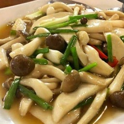 เห็ดผัดน้ำมันหอย