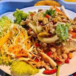 ยำวุ้นเส้นหมูสับ