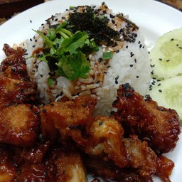 ข้าวไก่ป๊อปเทริยากิ
