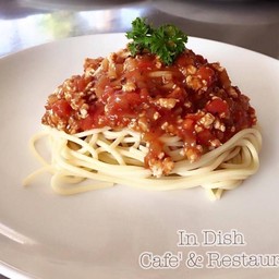 สปาเก็ตตี้ซอสหมู