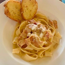 Pappardelle Carbonara