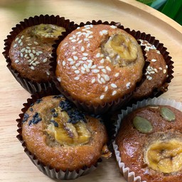 เค้กกล้วยหอม ธัญพืช