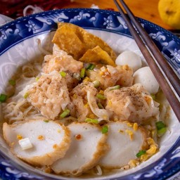 บะหมี่เกี๊ยวกุ้ง