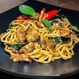 สปาเก็ตตี้ขี้เมาหอยลาย